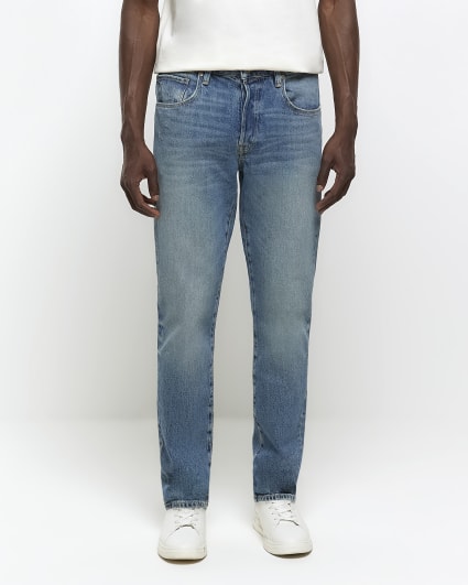 Blue slim fit jeans