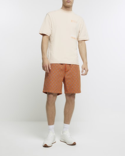 Stone regular fit Japanese graphic t-shirt