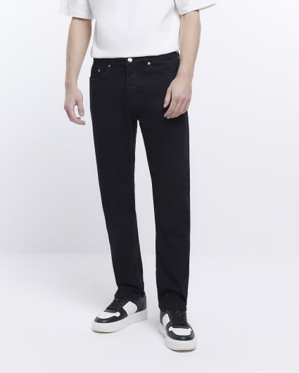 Black premium Relaxed Slim fit jeans