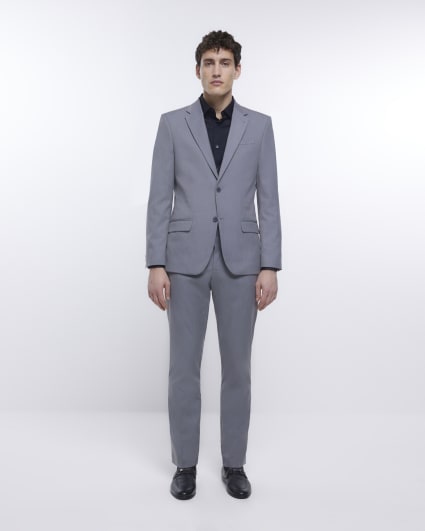 Black slim fit sateen long sleeve shirt