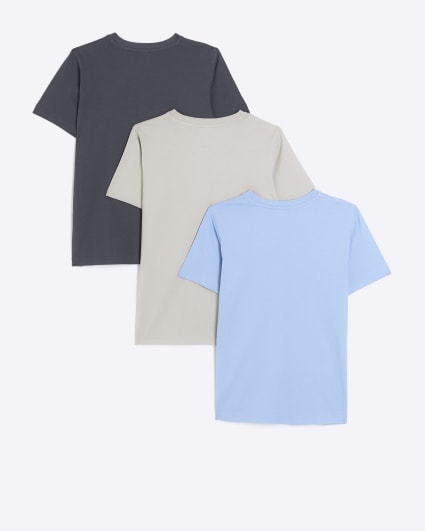 Boys grey t-shirt 3 pack