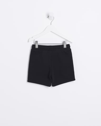 Mini Black Jersey Shorts
