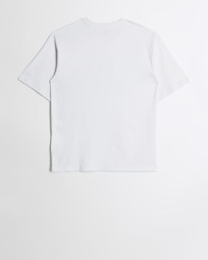 Girls white Juicy Couture diamante t-shirt