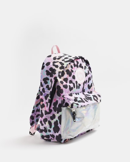 Girl pink Hype rainbow backpack