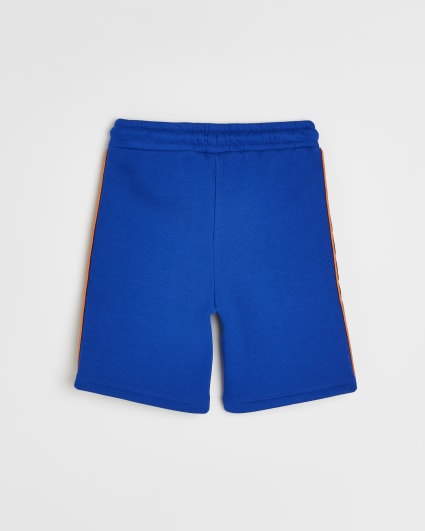 Boys blue HYPE logo shorts
