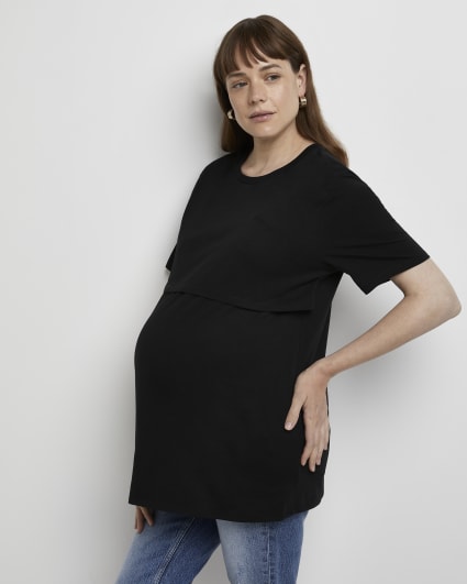 Black nursing t-shirt