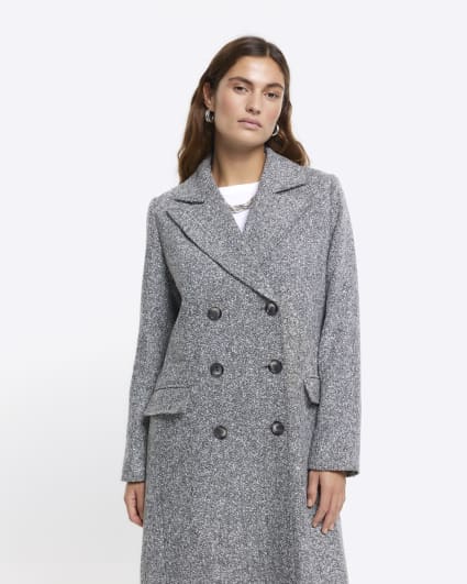 Grey RI Studio smart longline coat