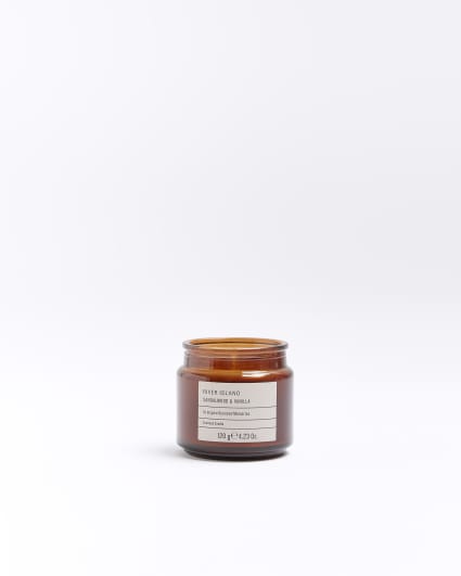 River Island sandalwood & vanilla candle