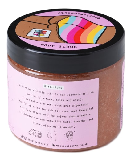 Mallows Watermelon Pink Himalayan Body Scrub
