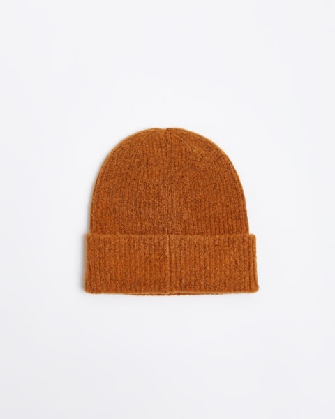 Rust fisherman beanie