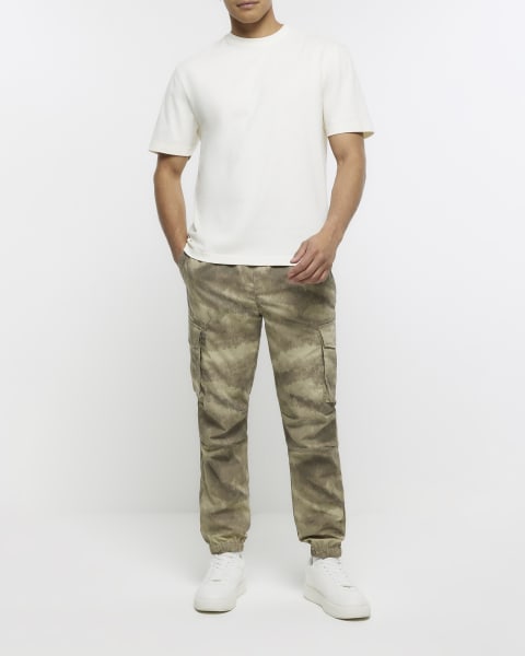 Ecru regular fit t-shirt