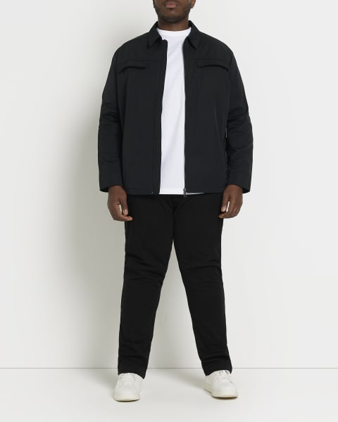Big & Tall white regular fit t-shirt