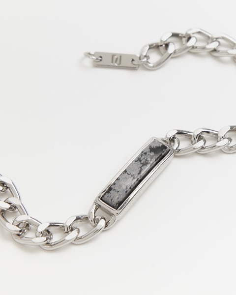 Black stone detail bracelet