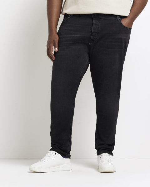 Big & Tall Black Slim fit jeans