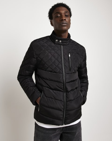 Black Quilted liner jacket