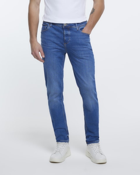Blue & black Multipack of 2 slim fit jeans