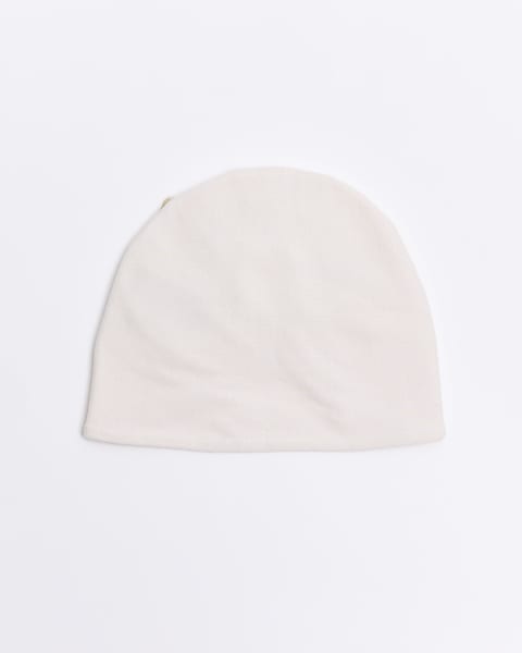Baby pink bow turban hat