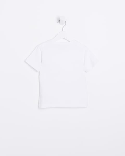 Mini White Short Sleeve T-shirt