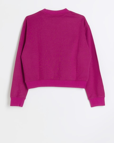 Girls pink Juicy Couture sweatshirt
