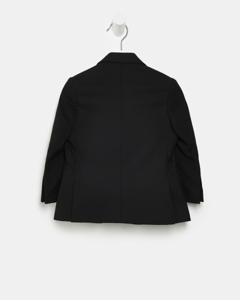 Mini boys black suit jacket