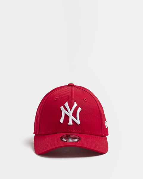 Red New Era NY Logo Cap