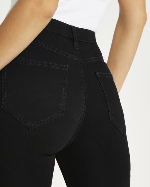 Black high waisted skinny jeans multipack