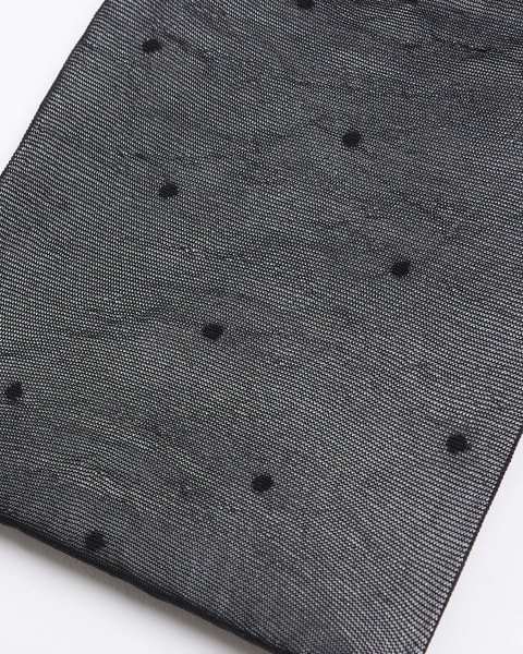 Black small spot tights