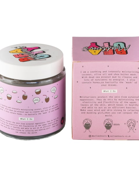 Mallows Watermelon Pink Clay Face Mask