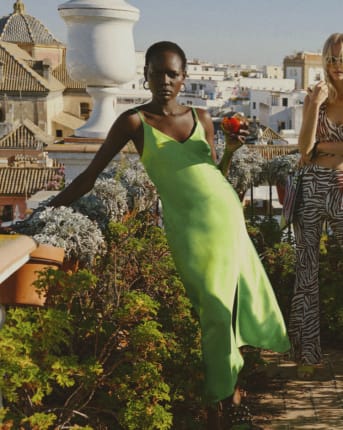 River island slip dress cheap