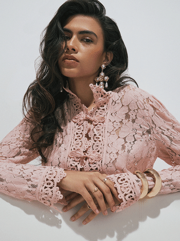 River Island Summer Fashion 2026 2 Pink Lace Feature GIF