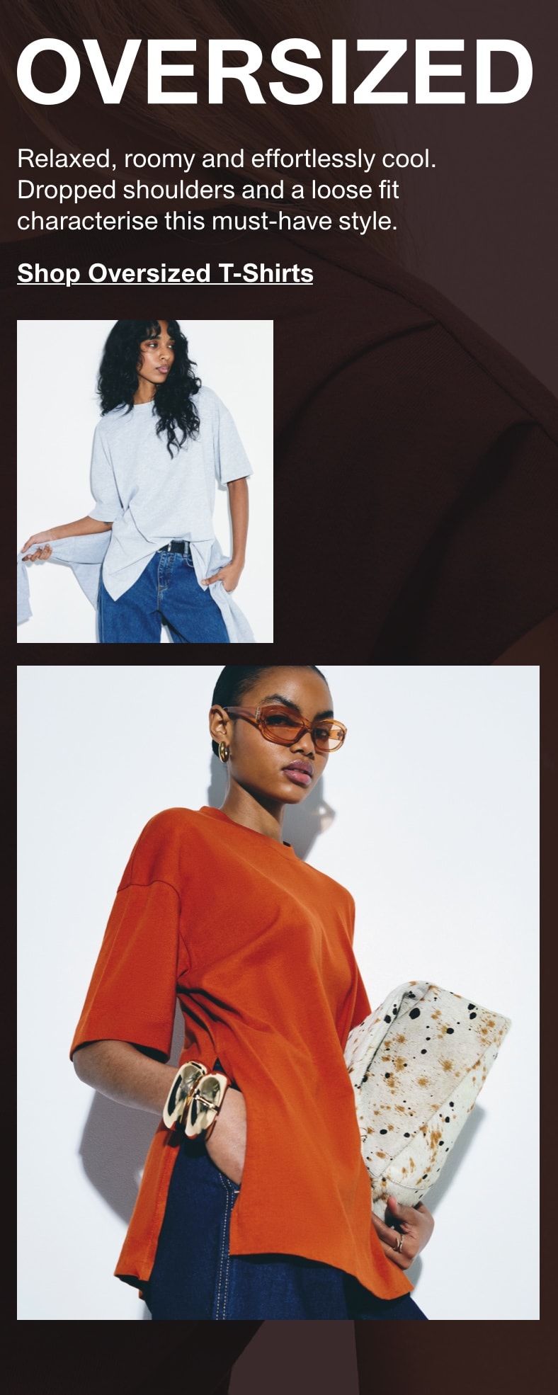 Oversized t-shirts