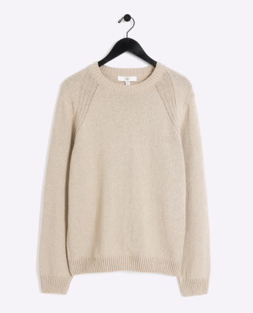 Pull Garçon River Island Gris - Taille Unique - Occasion Très Bon état