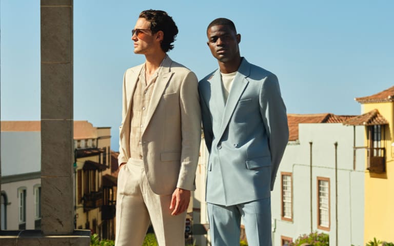 Three of the finest details of our premium mens suits | River Island Edit