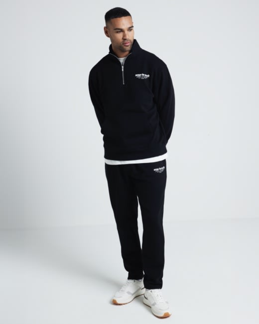 Jean Homme River Island Noir Grand Délavé - Taille W46/L30 (46 Pouces De Tour De Taille, 30 De Longueur), Neuf Avec étiquettes