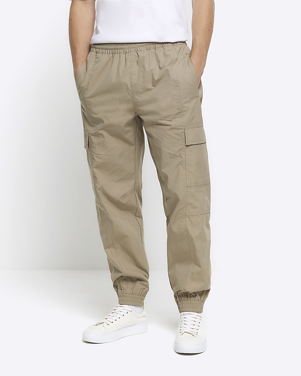 Skinny-Fit Cargo Trousers