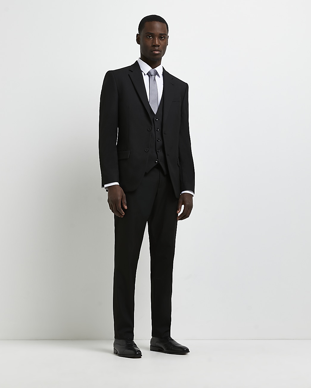  Men's Black Suits