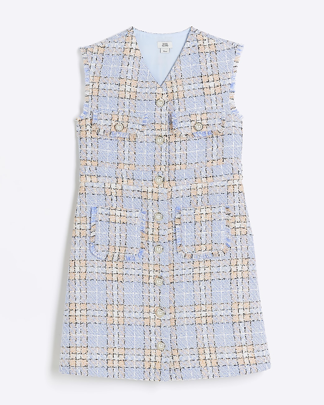 Tweed dress 2025 river island