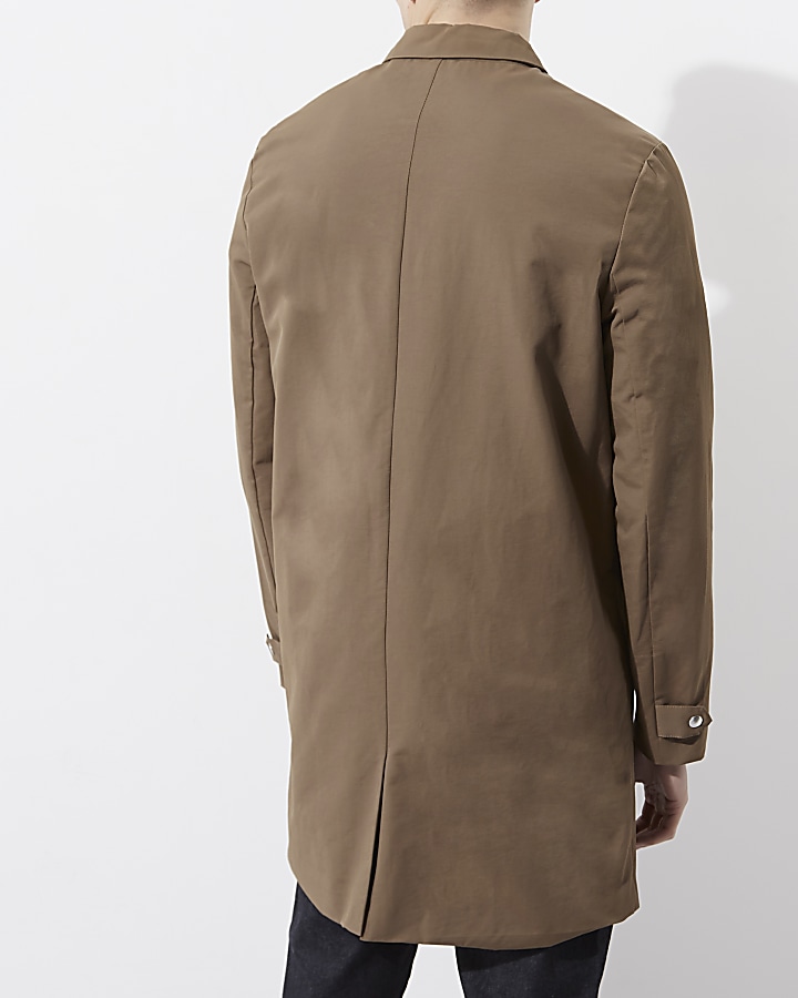 Brown smart mac coat