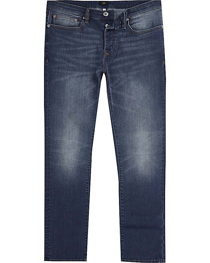 Mid blue fade Dylan slim fit jeans