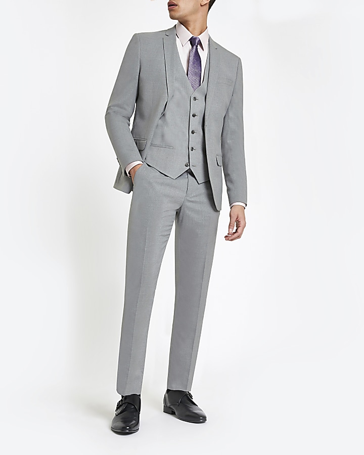 Grey smart waistcoat