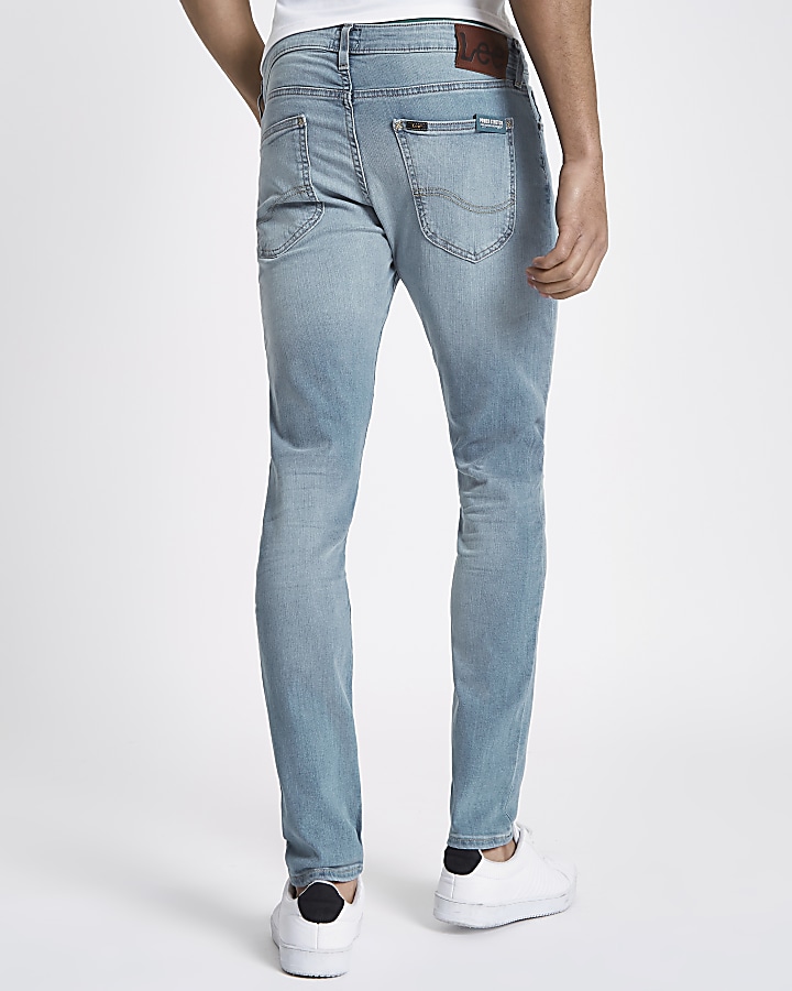 Lee light blue skinny fit Malone jeans