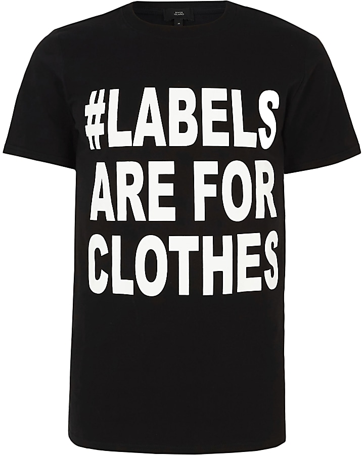 Black Ditch the Label charity T-shirt