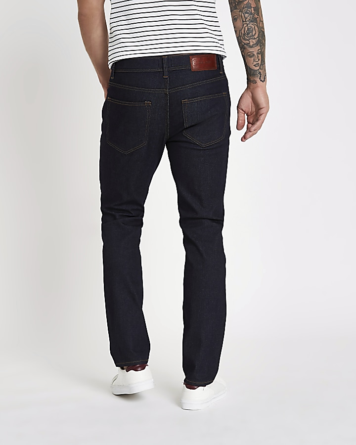 Dark blue rinse Dylan slim fit jeans