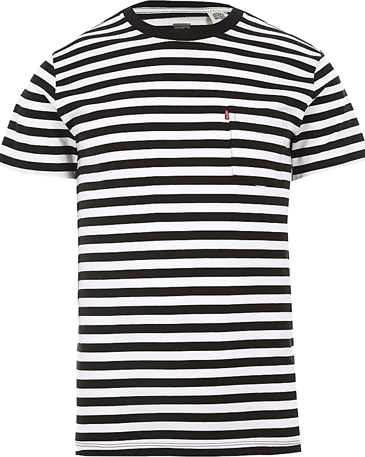 Levi’s black stripe pocket T-shirt