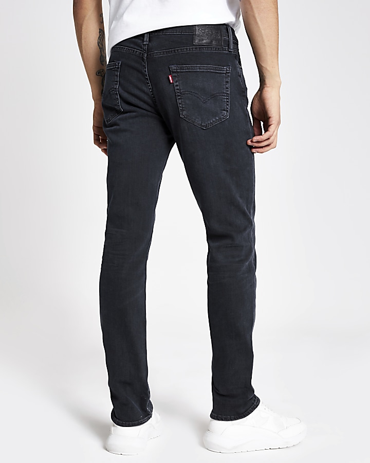 Levi's washed black 511 slim fit jeans