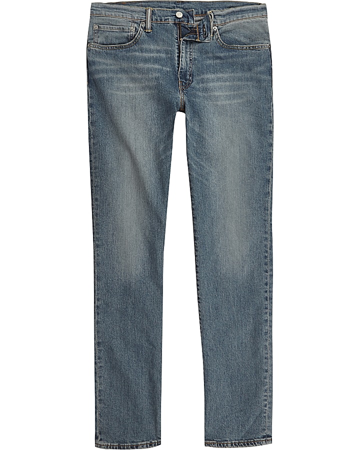 Levi’s blue 511 distressed slim fit jeans