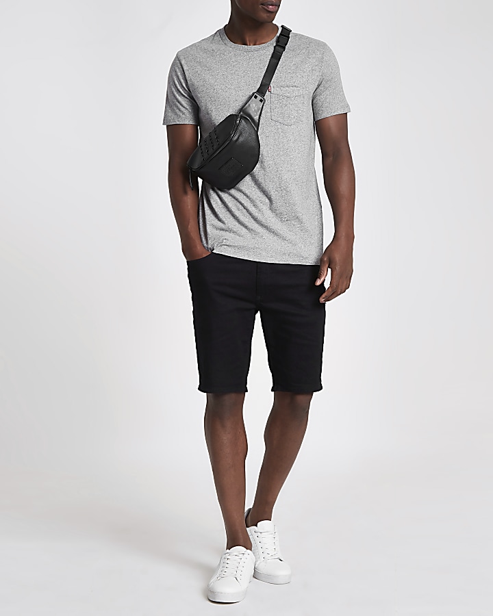 Levi’s grey short sleeve pocket T-shirt