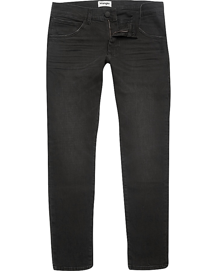 Wrangler black Bryson skinny jeans
