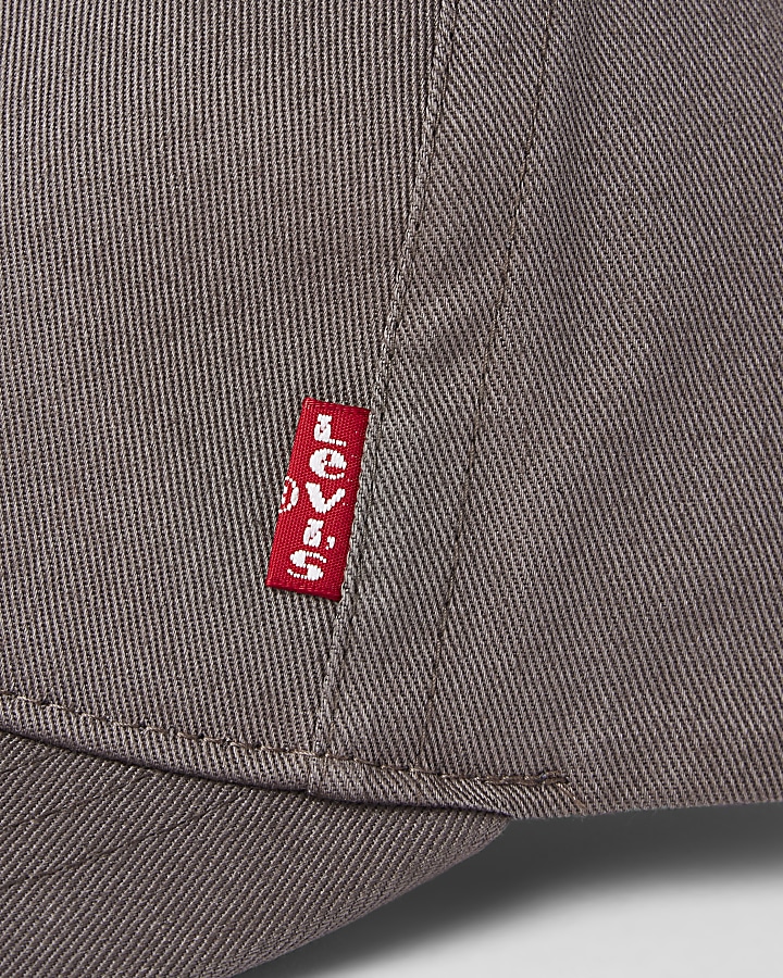 Levi’s grey classic twill baseball cap