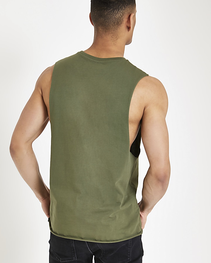 Green tank vest